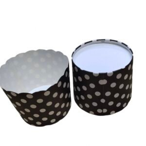 Muffin liner- Black
