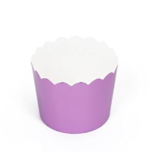 Muffin Liner Pink Metallic