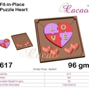 Fit-in-Place Puzzle Heart