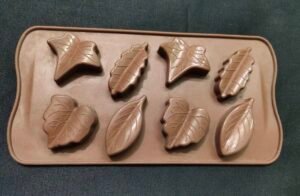 Leaf chocolate silicon mold